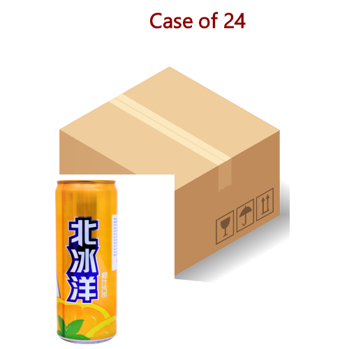 โหลดรูปภาพเข้าสู่ตัวดูแกลเลอรี, BBY Orange Flavour Soft Drink-北冰洋橙子汽水-330_ml-DRIBBY101-24
