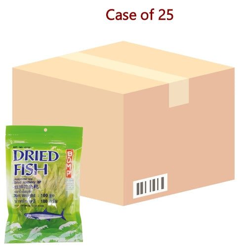 BDMP Dried Anchovy BP-銀鱗花魚干-100g-DFISH108-25