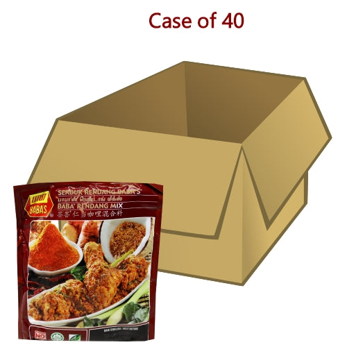 Babas Rendang Curry Powder-峇峇仁當咖哩粉-250g-CUR335-40