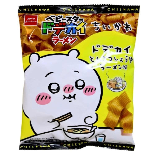 Baby Star Ramen Snack Chiikawa Tonkotsu-童星點心麵 Chiikawa 豬骨拉麵味-60g-SNACBS117