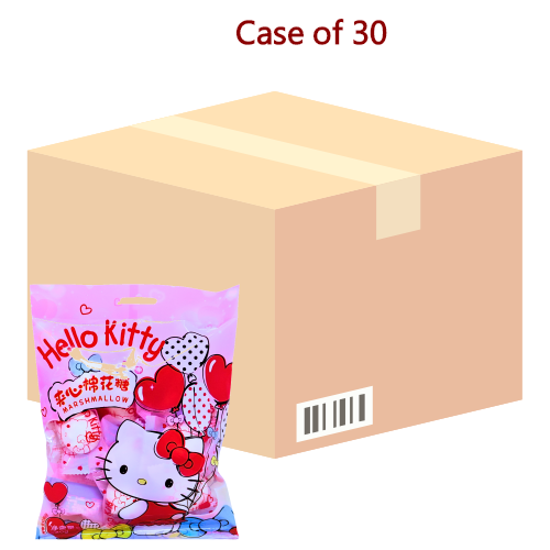 Load image into Gallery viewer, Baiji Marshmallow With Filling Strawberry Flavour-百利佳-夾心棉花糖（草莓味）-80g-CANBJ102-30
