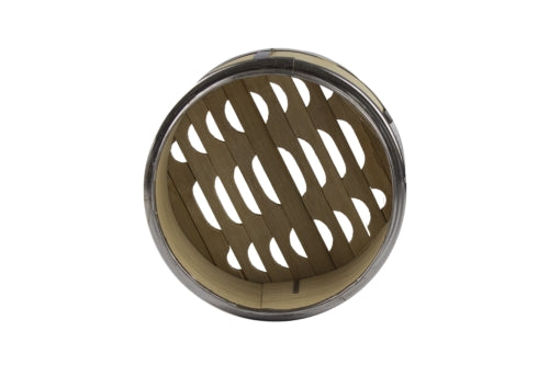 Bamboo Steamer (metal) 5.5"-5.5吋金属邊竹蒸籠-1pcs-KITBAM301