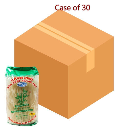 Bamboo Tree 3mm Vietnamese Rice Sticks (M)-越南河粉3mm-400g-NOO412-30
