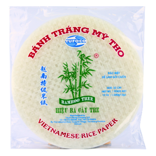 โหลดรูปภาพเข้าสู่ตัวดูแกลเลอรี, Bamboo Tree Rice Paper 22cm-8.5"越南米紙-340g-WRAP513
