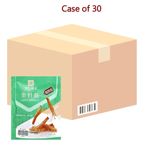 BeStore Needle Mushroom - BBQ-良品鋪子金針菇-燒烤味-188g-SNACBS211-30