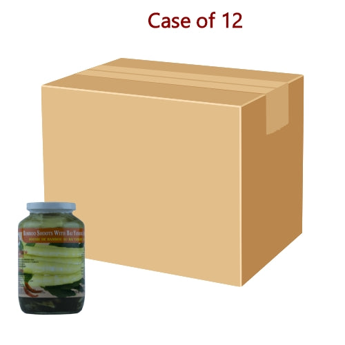 โหลดรูปภาพเข้าสู่ตัวดูแกลเลอรี, Bells &amp; Flower Bamboo Shoots w/Chilli &amp; Bai Yanang-泰國竹筍加亞囊葉辣椒-680g-BAM505-12
