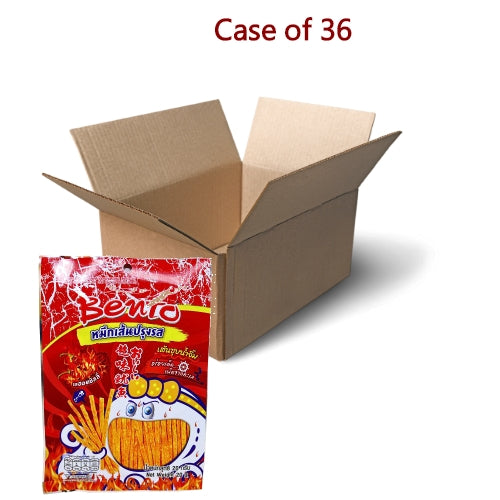 โหลดรูปภาพเข้าสู่ตัวดูแกลเลอรี, Bento Fish Snack - Hot Chilli-泰國拌多樂手撕魷魚片-辣椒味-20g-SNACBE207-36
