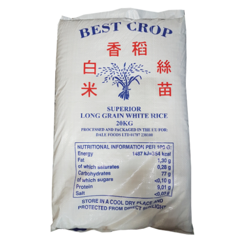 Best Crop Long Grain Rice-豐收絲苗米(香稻)-20kg-RIC105