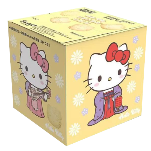 BoLuMeng Hello Kitty Little Cookies - Cheese-波路夢凱蒂貓可愛小曲奇-奶酪味-47g-BISBLM103