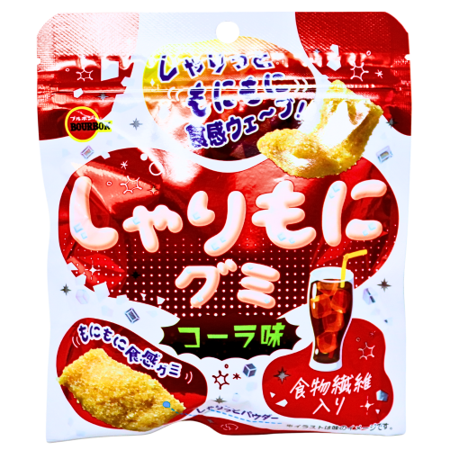 Bourbon Sharimoni Gummy Cola Flavour 57g-Bourbon 波路夢沙里莫尼軟糖可樂味-57g-CANBB102
