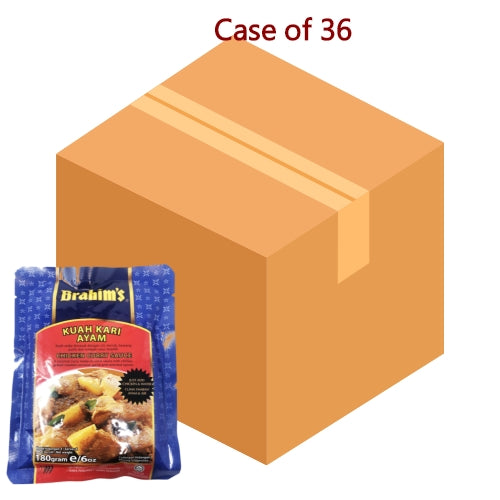 Brahim's Chicken Curry Sauce-雞咖喱醬-180g-SAUBR110-36