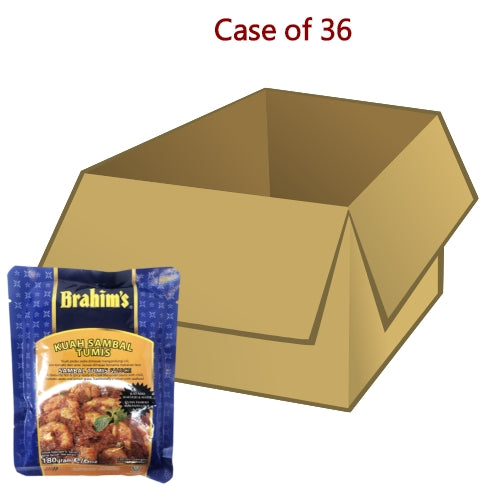 โหลดรูปภาพเข้าสู่ตัวดูแกลเลอรี, Brahim's Sambal Tumis Sauce-叁巴醬-180g-SAUBR106-36
