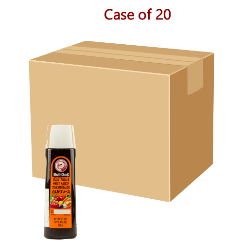 Load image into Gallery viewer, Bulldog Japanese Tonkatsu Sauce-鬥牛犬牌日式炸猪排醬汁-500ml-SAUBD101-20
