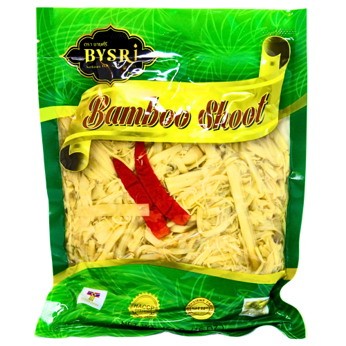Bysri Bamboo Shoot w/Chilli & Bai Yanang-竹筍加亞囊葉辣椒-454g-BAM539