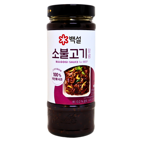 CJ Beef Bulgogi Marinade (Korean BBQ Sauce)-韓國烤肉醃醬-500g-SAUCJ108