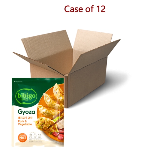CJ Bibigo Pork & Vegetable Gyoza Dumpling-韓式猪肉蔬菜煎餃-600g-DUMCJ104-12