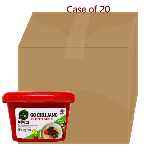 CJ Bibigo Red Pepper Paste (Vegan)-韓國苦椒醬(辣椒醬) - 純素-500g-PASTE346-20