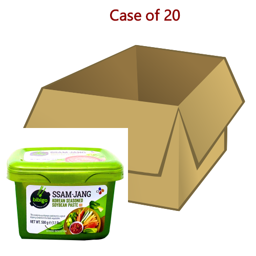 CJ Bibigo Seasoned Soybean Paste-韓國烤肉和蔬菜蘸醬(包飯醬)-500g-PASTE331-20