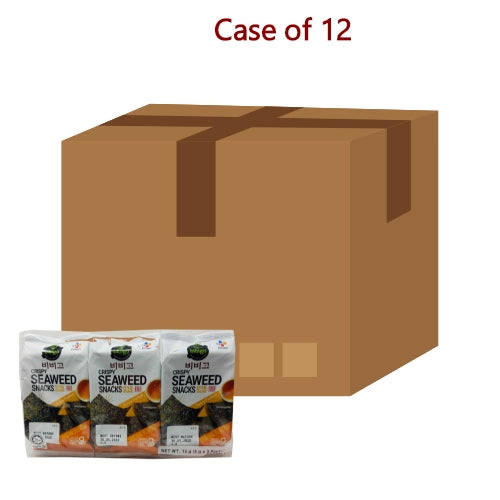 Load image into Gallery viewer, CJ Crispy Seaweed Snacks - Sesame-韓國烤海苔-芝麻味-3_5g-SNACCJ106-12
