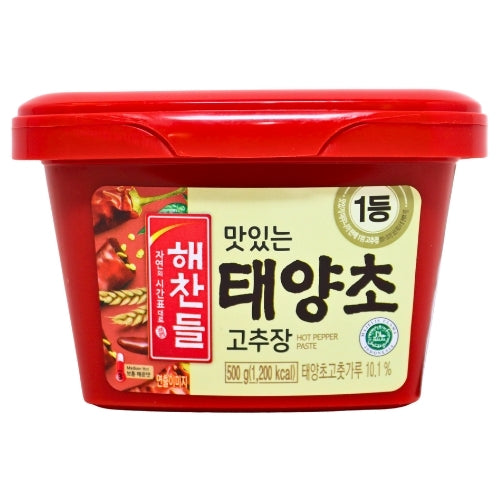 CJ Haechandle Hot Pepper Paste (Delicious)-韓國苦椒醬(辣椒醬)-500g-PASTE341
