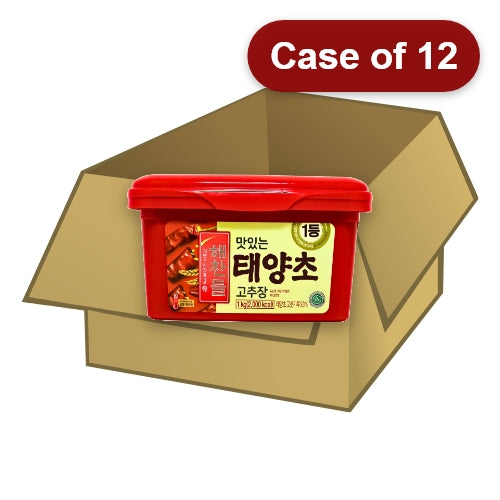 CJ Hot Pepper Paste (Gochujang) - 1kg-韓國苦椒醬(辣椒醬)-1kg-PASTE347-12