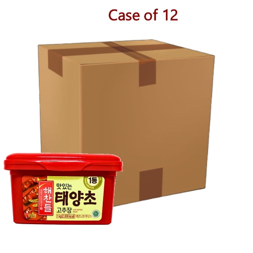 Load image into Gallery viewer, *CJ Taiyangcho Hot Pepper Paste - Medium Hot*-韓國苦椒醬(辣椒醬)-1kg-PASTE347-12
