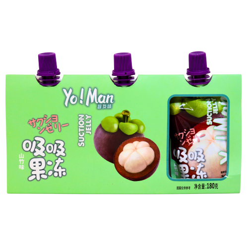CYW Jelly Drink (Mangosteen Flavour)-超友味 吸吸果凍 (山竹味)-188g-DES172