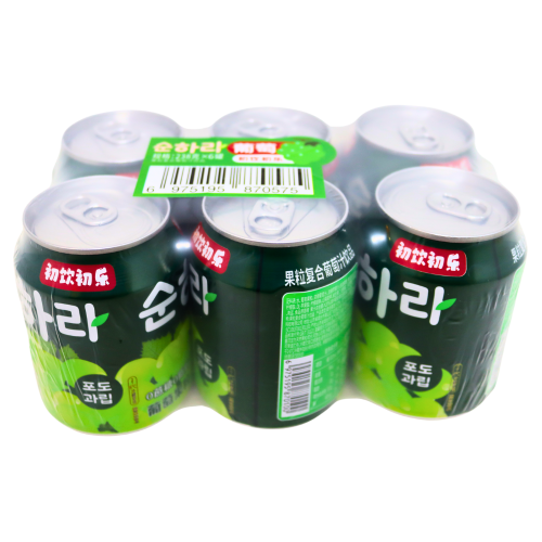 CY Fruit Drink -Grape-初飲果粒葡萄汁-6_238ml-DRICY106