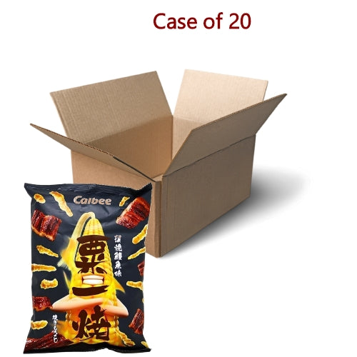 Calbee Grill-A-Corn - Eel Kabayaki Flavour-卡樂B粟一燒 - 蒲燒鰻魚味-80g-SNACCA119-20