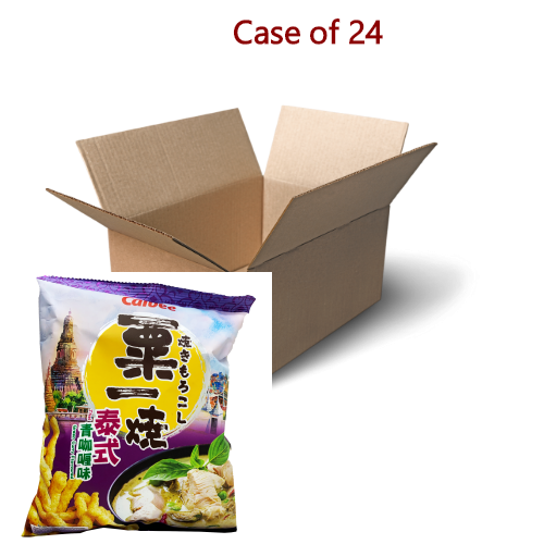 Calbee Grill-A-Corn - Thai Green Curry-卡樂B粟一燒 - 青咖喱味-60g-SNACCA144-24