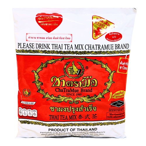 ChaTraMue Thai Tea Mix-泰國手標泰式紅茶粉-400g-IDRI367