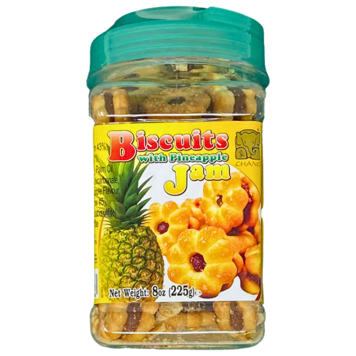 Chang Coconut Biscuit with Pineapple Jam-泰國菠蘿夾心餅-225g-BISCH301