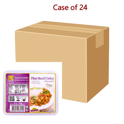 Chang Holy Basil Leaves (Kra Prao) Cubes-急凍泰國香葉(方塊)-120g-FRO517-24