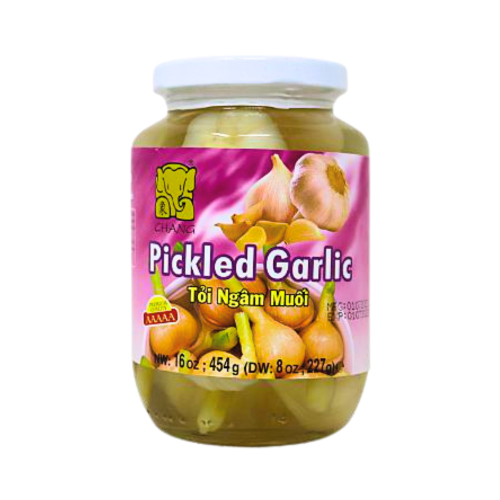 Load image into Gallery viewer, Chang Pickled Garlic-泰國醃蒜頭-454g-GGO709
