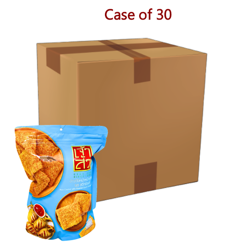 Chao Sua Roasted Squid Rice Crackers - Sweet Chilli-泰國烤魷魚米餅-甜辣味-80g-SNACCS502-30