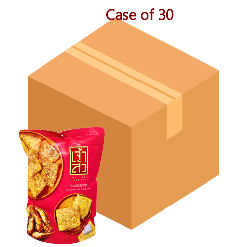 *Chao Sua Shrimp Floss Rice Crackers - Chilli Crab*-*泰國蝦肉鬆米餅-辣椒蟹*-80g-SNACCS501-30