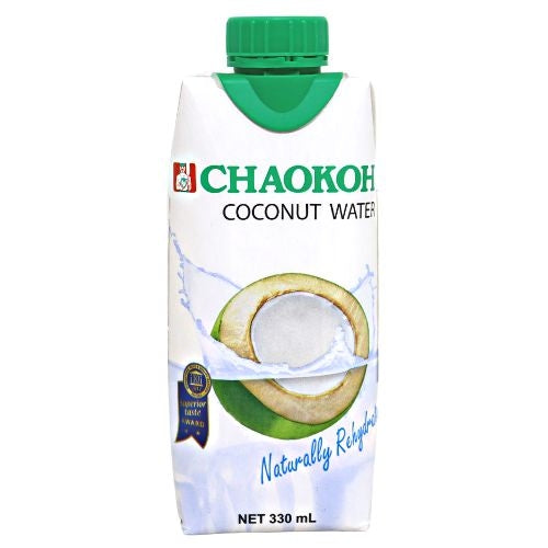 Chaokoh 100% Coconut Water (Tetra Pack)-俏果泰國純椰子水-330ml-DRICH107