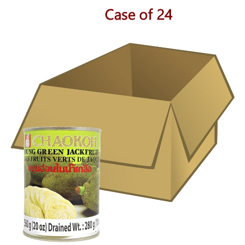 Chaokoh Young Green Jackfruit In Brine-俏果鹽水青波羅-560g-TFRU109-24