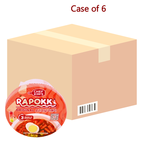 Chef Kim's Rapokki Original - Sweet & Spicy-金大廚韓式年糕條-甜辣-145g-INCK101-6