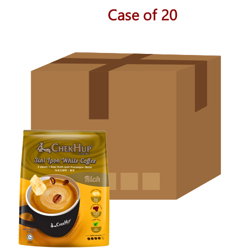 Chek Hup 3 in 1 Ipoh White Coffee-澤合怡保白咖啡-480g-IDRI370-20