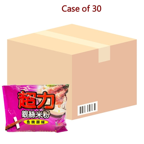 โหลดรูปภาพเข้าสู่ตัวดูแกลเลอรี, Chewy Rice Vermicelli - Original-超力銀絲米粉-原味-65g-INCW101-30
