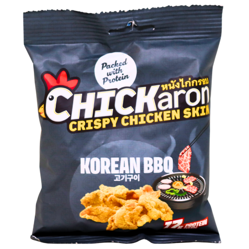 Chickaron Crispy Chicken Skin - Korean BBQ-香脆雞皮-韓式燒烤味-40g-SNACCH203