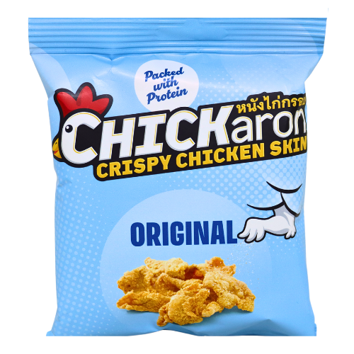 Chickaron Crispy Chicken Skin - Original-原味香脆雞皮-40g-SNACCH201