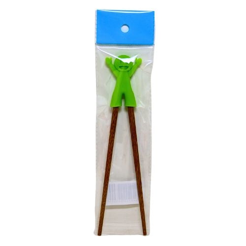 Children Learning Chopsticks (wooden)-家逸兒童學習筷子-1prs-KITCUT166