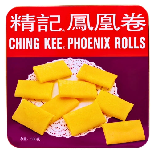 Ching Kee Phoenix Rolls-精記鳳凰卷-500g-BISCK07