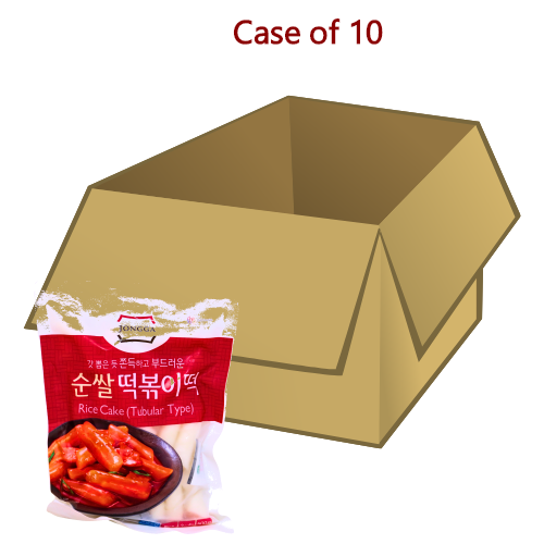 Chongga Rice Cake for Tteobokki (Tubular Type)-韓國年糕條-500g-RCAKE462-10