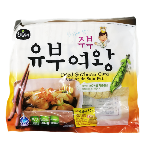 ChoripDong Frozen Fried Soybean Curd-韓國冷凍油豆腐-300g-TOFU311
