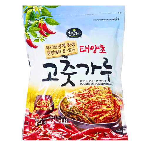 ChoripDong Red Pepper Powder (for Kimchi)-韓國泡菜專用紅椒粉-454g-SPICD101
