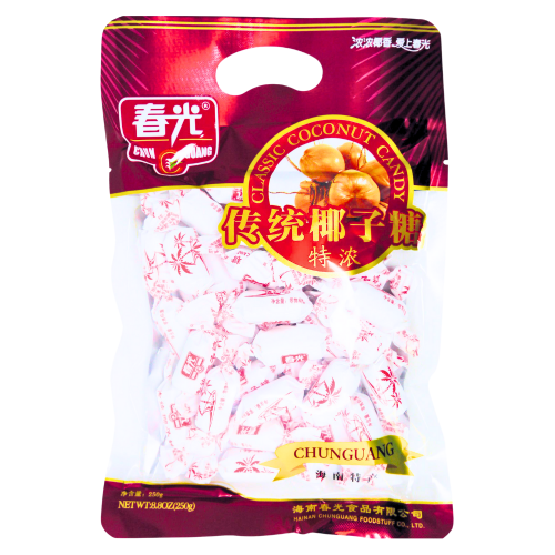ChunGuang Coconut Candy-春光特濃傳統椰子糖-250g-CANCG102