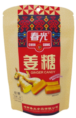 ChunGuang Ginger Soft Candy-春光姜汁軟糖-98g-CANCG111